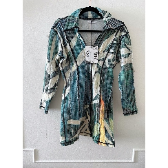 Luna Del Pinal Rubber Stretch Weave Pin Dress - Picture 2 of 4